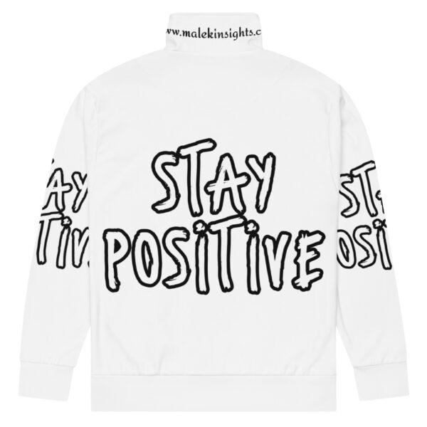 Stay Positive Unisex track jacket - Image 10