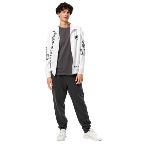 Stay Positive Unisex track jacket - Image 5