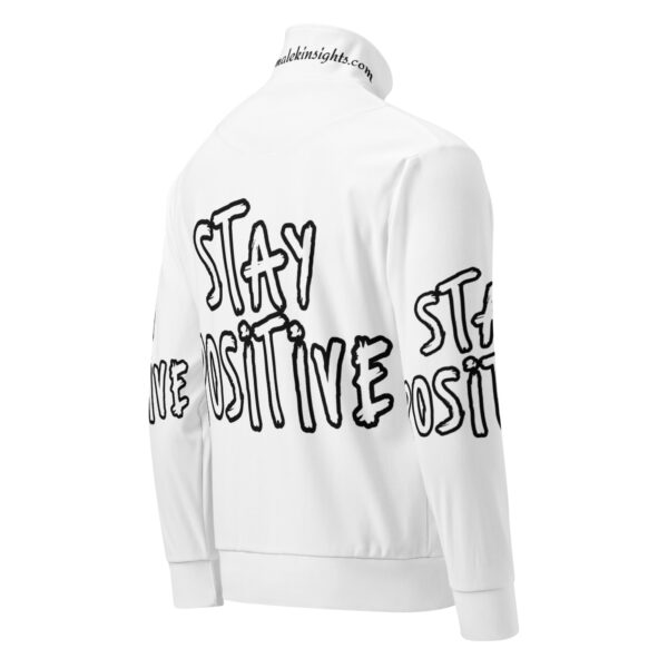 Stay Positive Unisex track jacket - Image 9