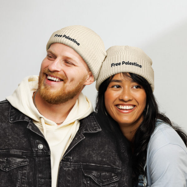 Free Palestine Fisherman beanie - Image 7