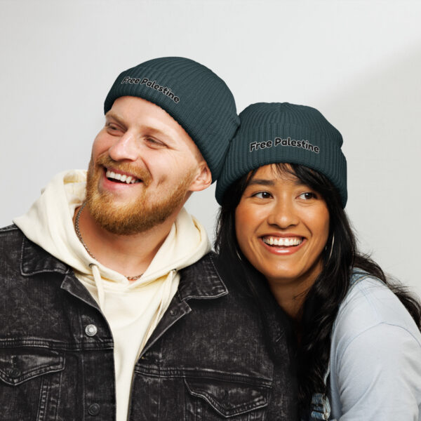 Free Palestine Fisherman beanie - Image 2