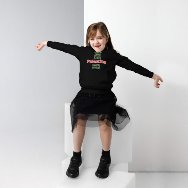 Kids Palestine Hoodie || Kids Support Palestine | Spread Love| Free Palestine 2025 - Image 2